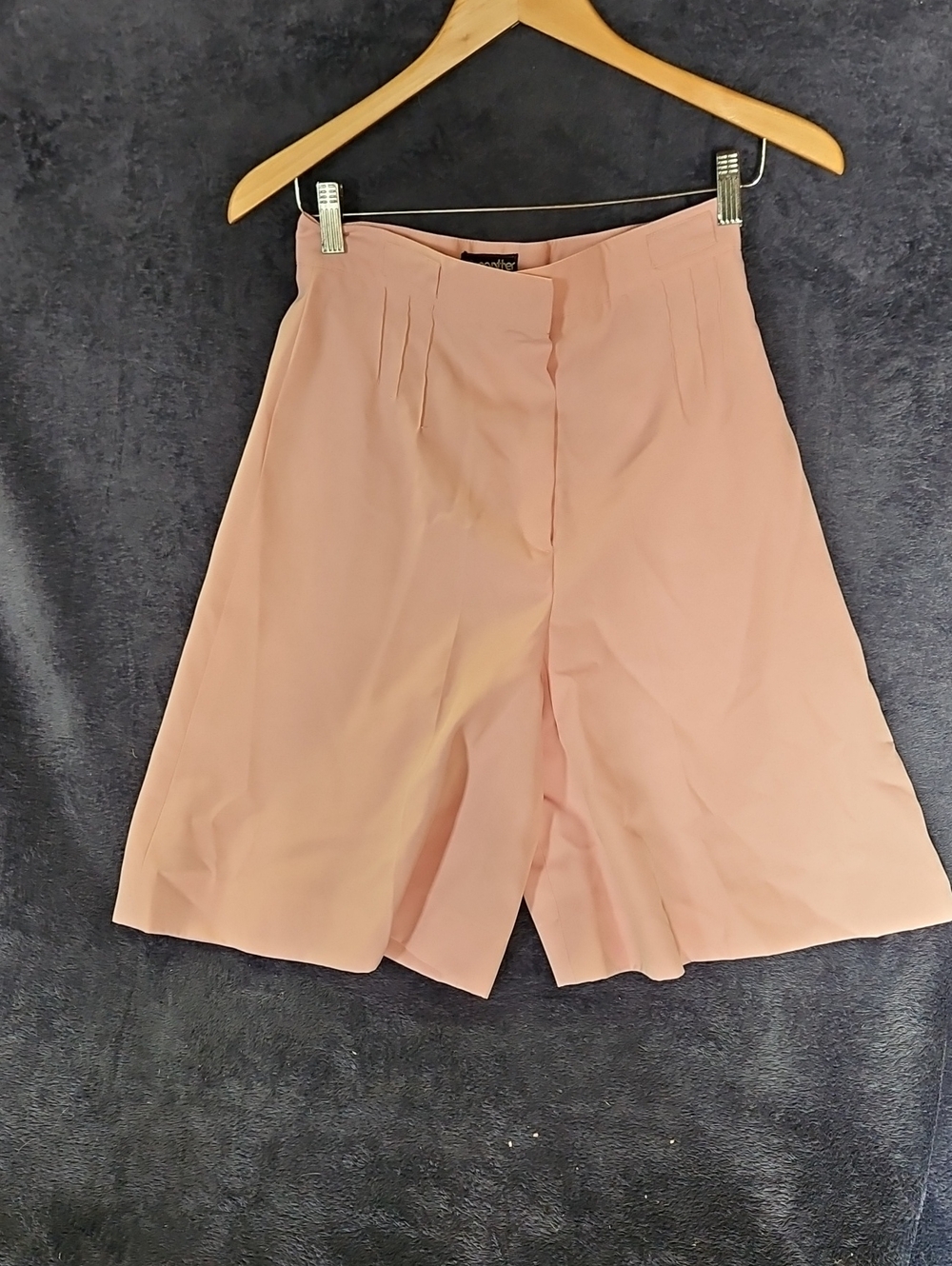 Vintage High-Waist Pink Women's Shorts